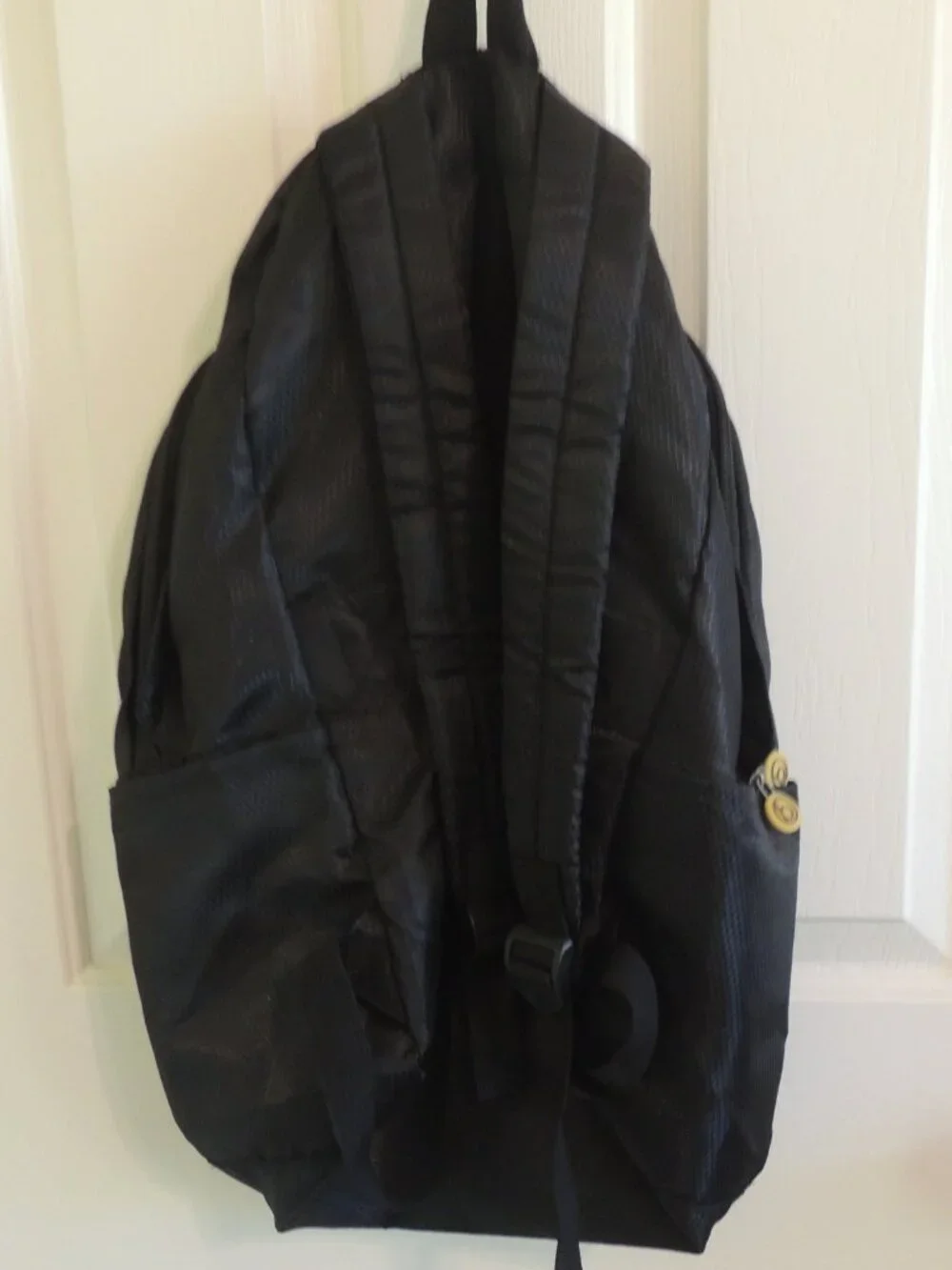 Black Biaggi Foldable Travel Back Pack Stores Small